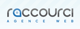 Logo de l'agence web RACCOURCI